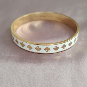 Kate Spade Cream Spade Bangle